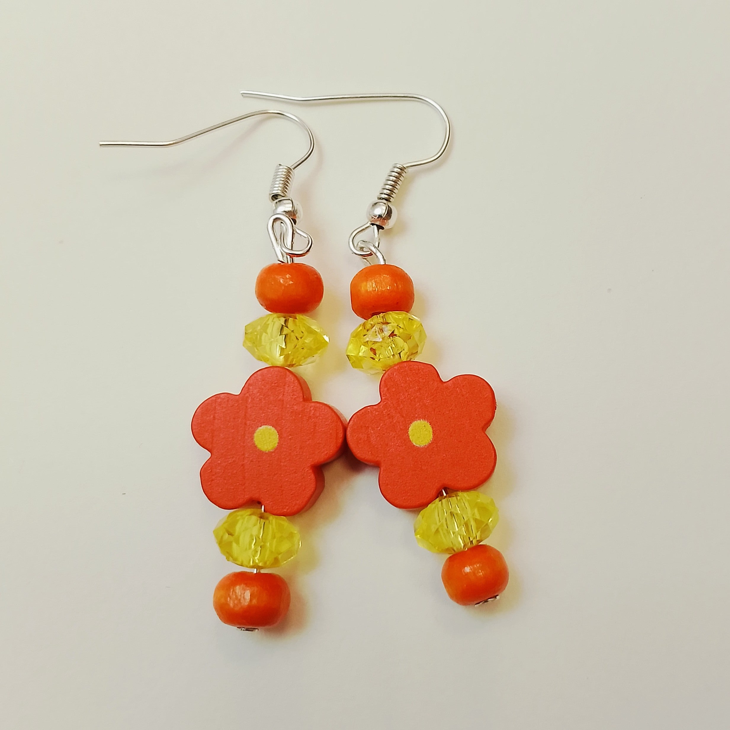 PENDIENTES FLOR