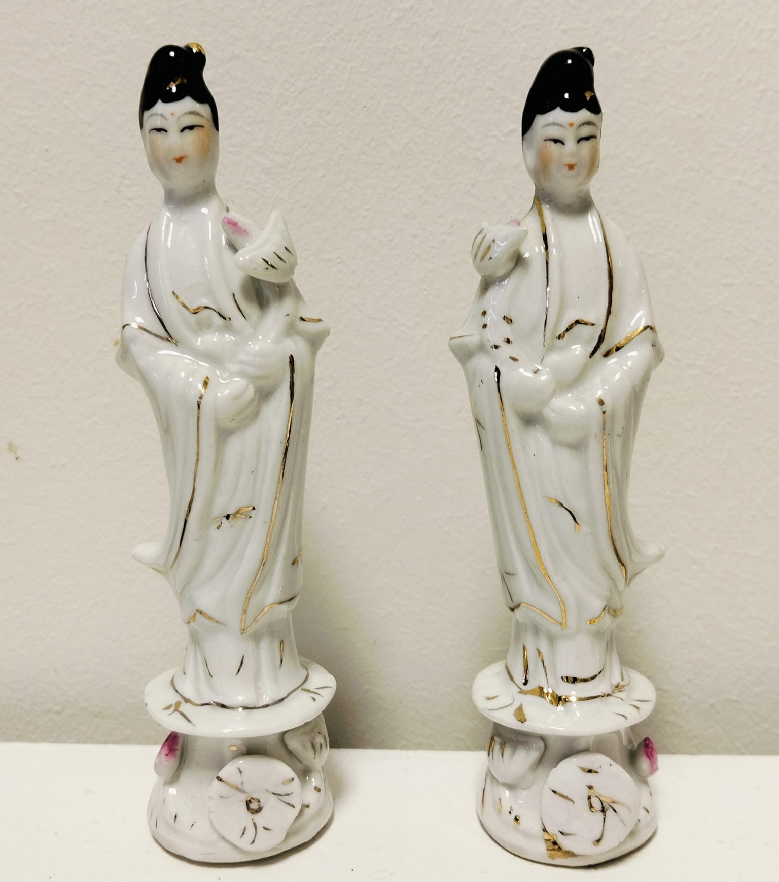 Pareja de figuras chinas