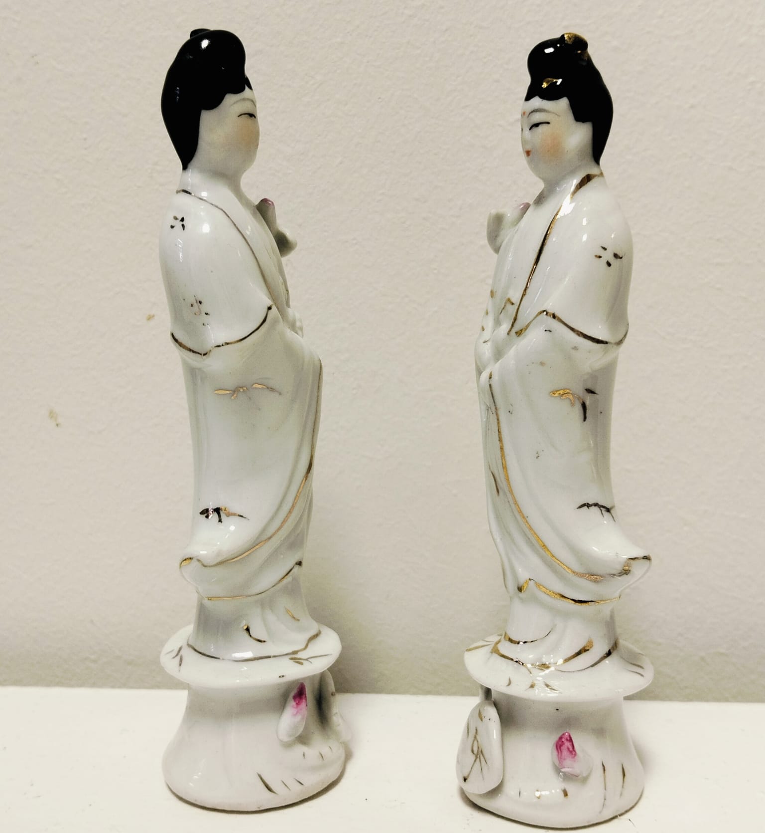 Pareja de figuras chinas